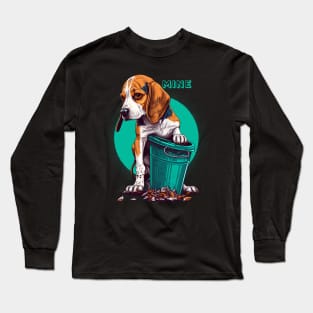 Funny Beagle Puppy Long Sleeve T-Shirt